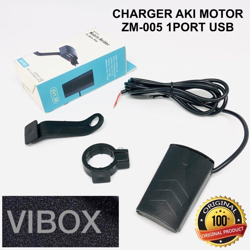 Ready Charger Aki Motor ZM-005 1Port Usb - TC Aki Motor ZM 005 1 Port USB