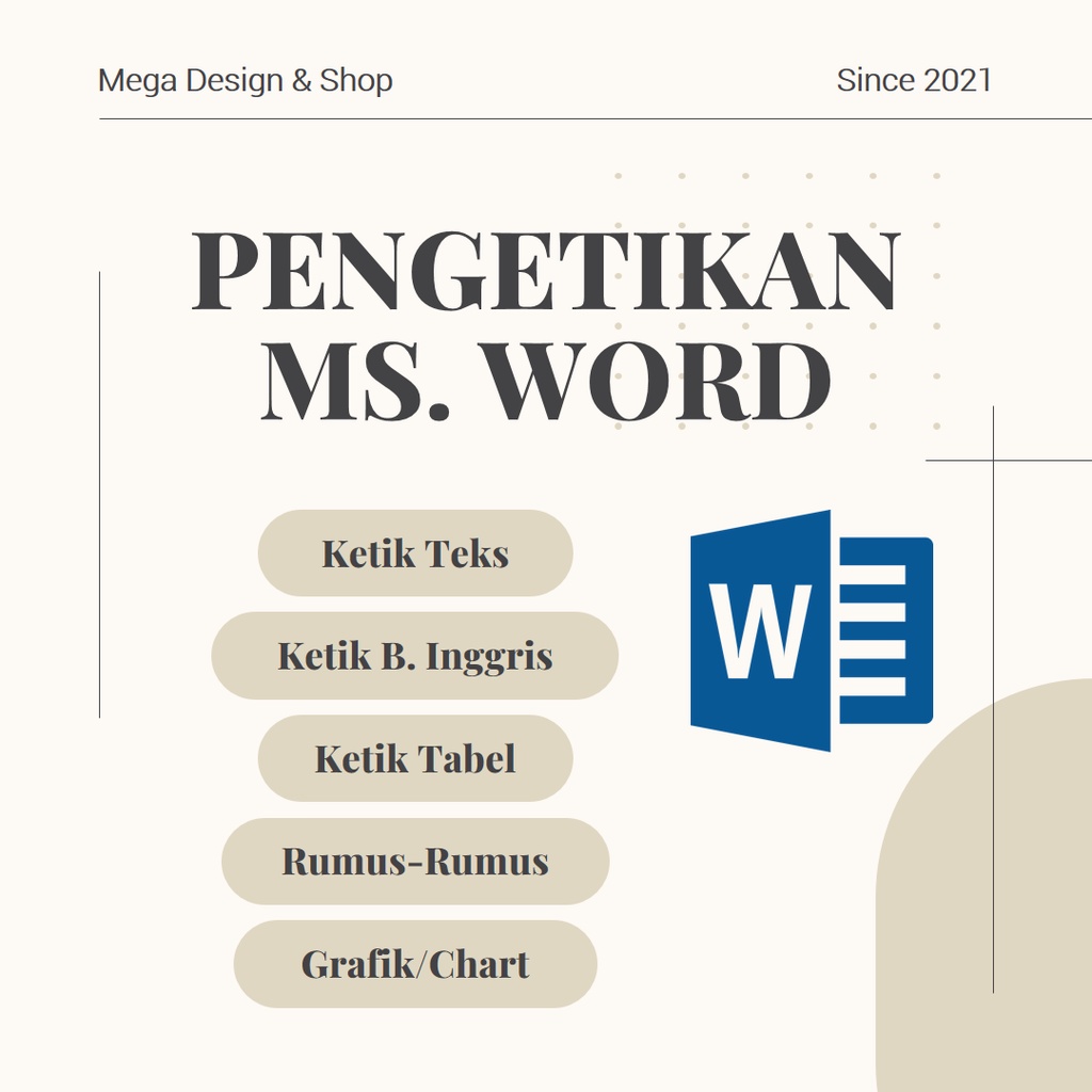 PENGETIKAN MS. WORD