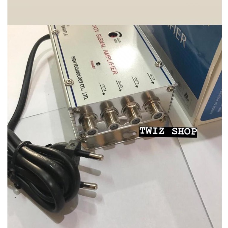 CATV Signal Amplifier Booster 4 Way 40db