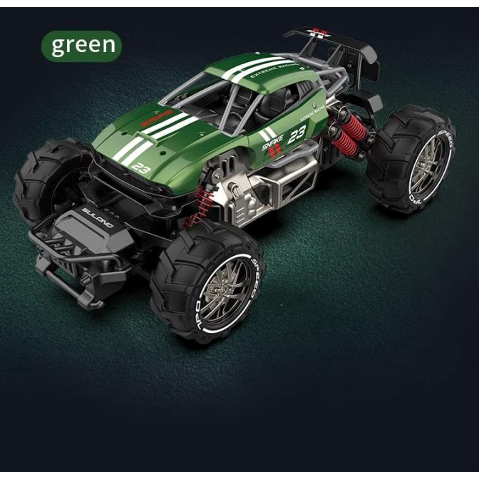 Metal High Speed Car Mainan Mobil RC Dua Warna