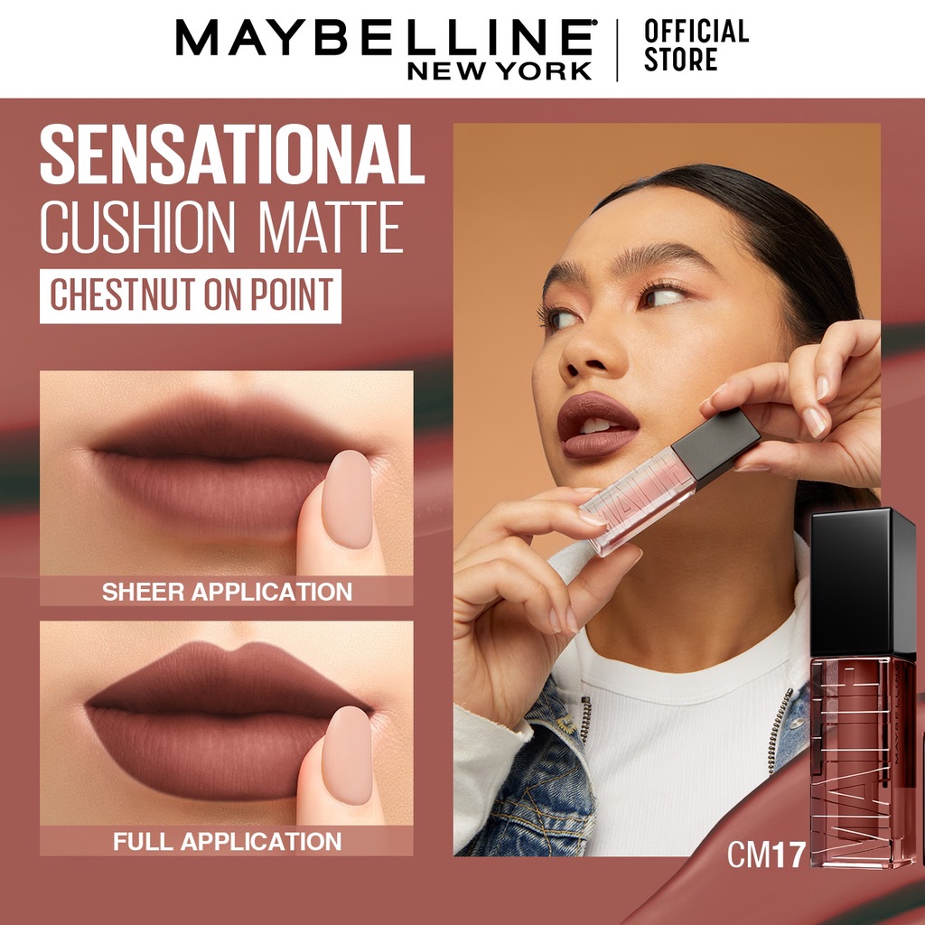 Maybelline Sensational Cushion Mattes Lipcream