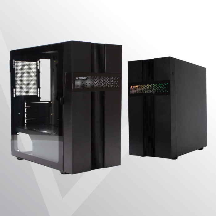 Casing Paradox Gaming Ignis Matx Mini Itx Gaming Pc Casing