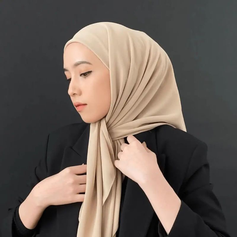 Hijab Jilbab Segitiga Instan Ceruty Babydoll