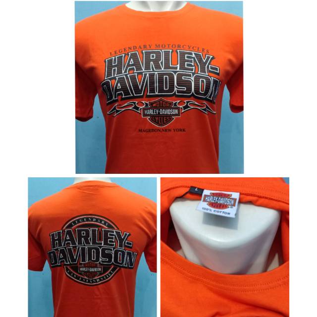 Kaos HarleyDavidson Lengan Pendek