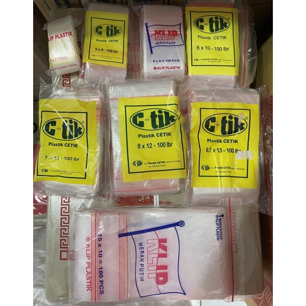 

Plastik Klip / Plastik Cetik / Plastik Klip Bendera Merah Putih (Isi 100 lembar)