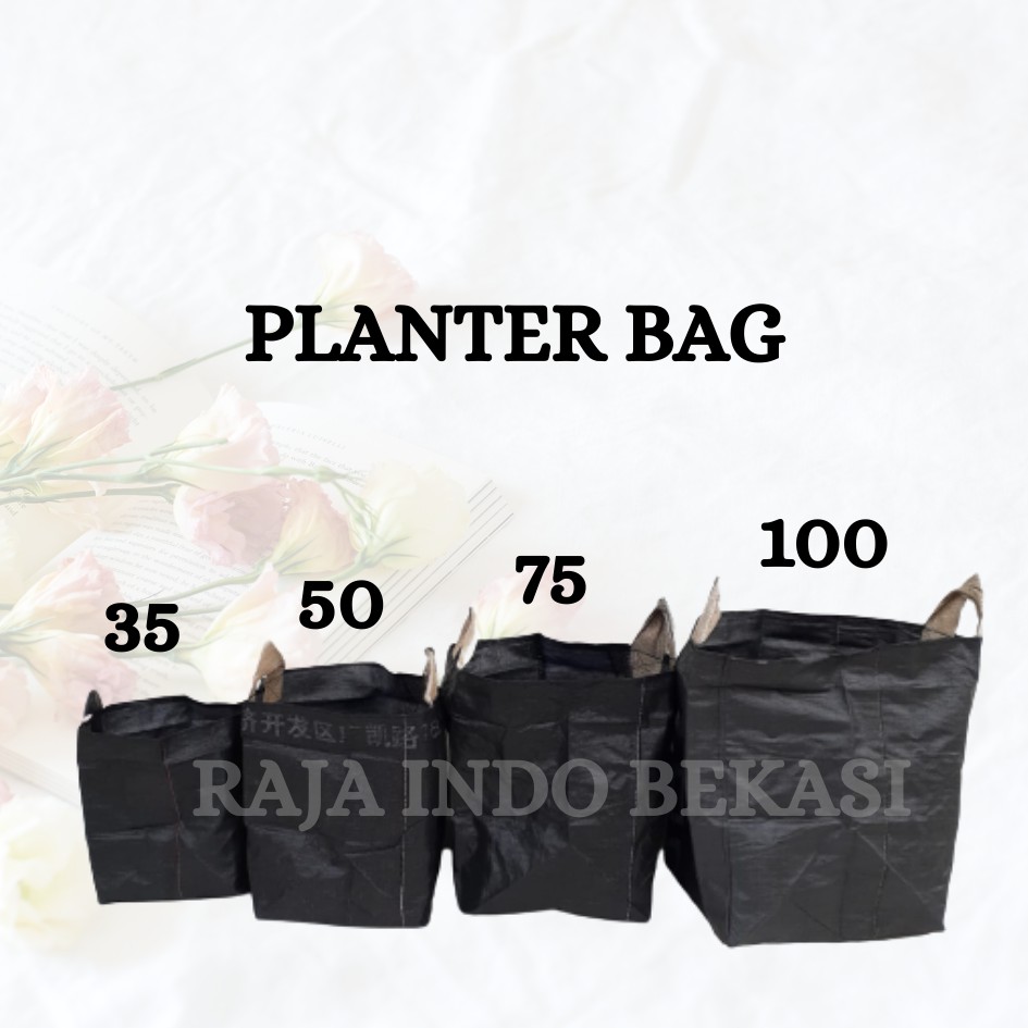 Planter Bag  35 50 75 100 Liter PlanterBag 50 Liter Easy Grow Planter Bag Pot Tanaman 50 Pot polybag