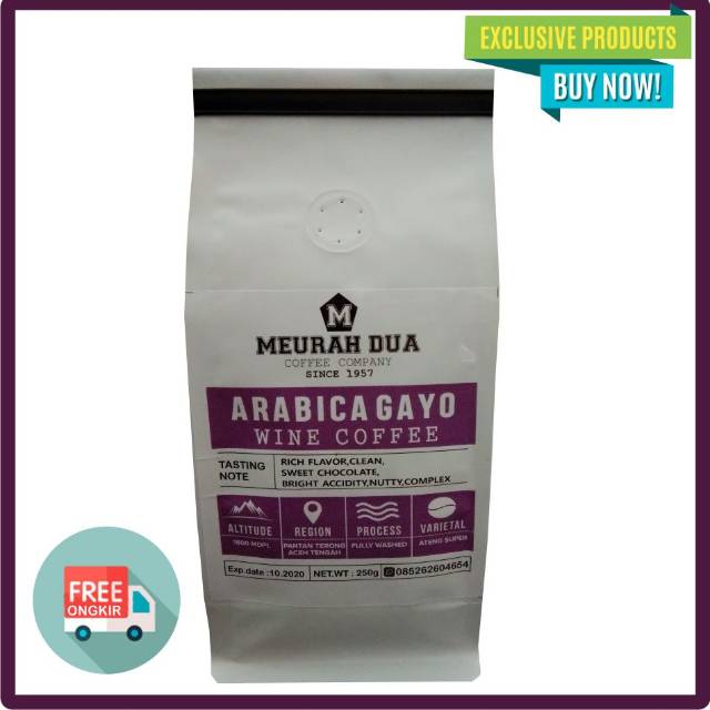 Kopi Wine Arabika Gayo Aceh