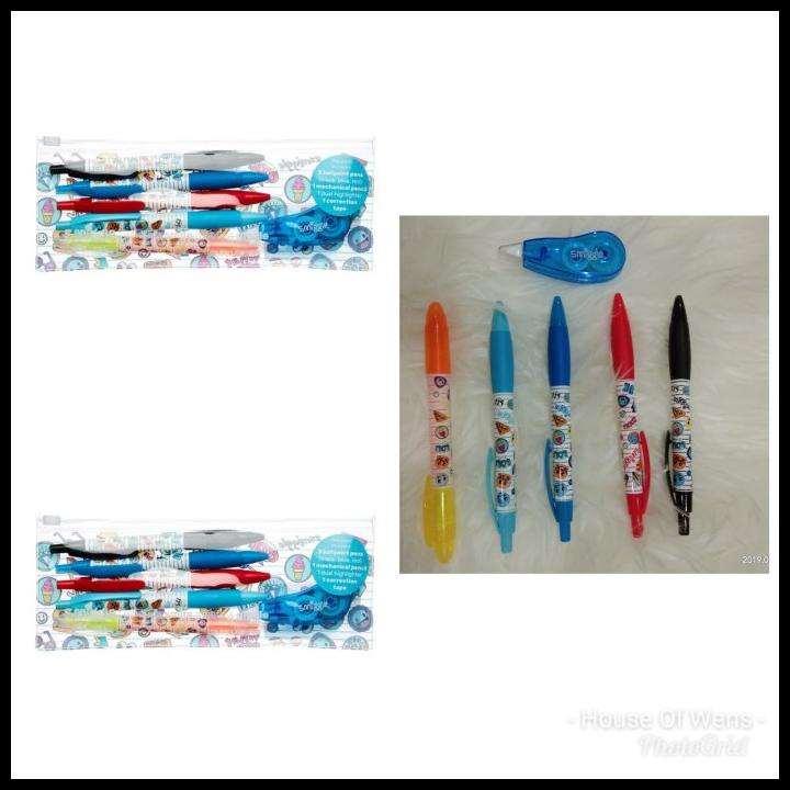 

Force | Smiggle Multi Pen Pack X6 - Pulpen Set