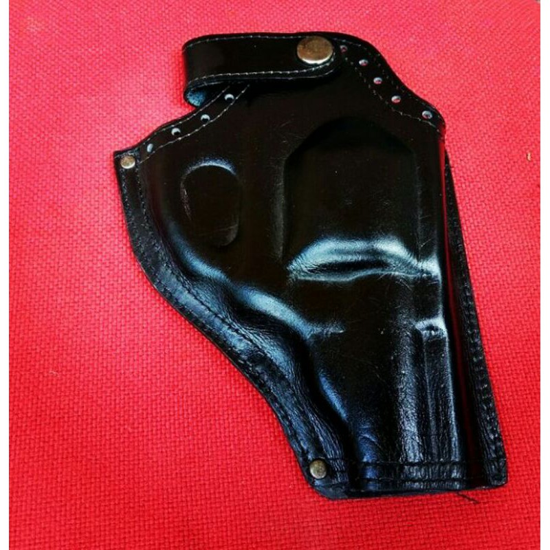 Holster revolver 4 inchi kulit