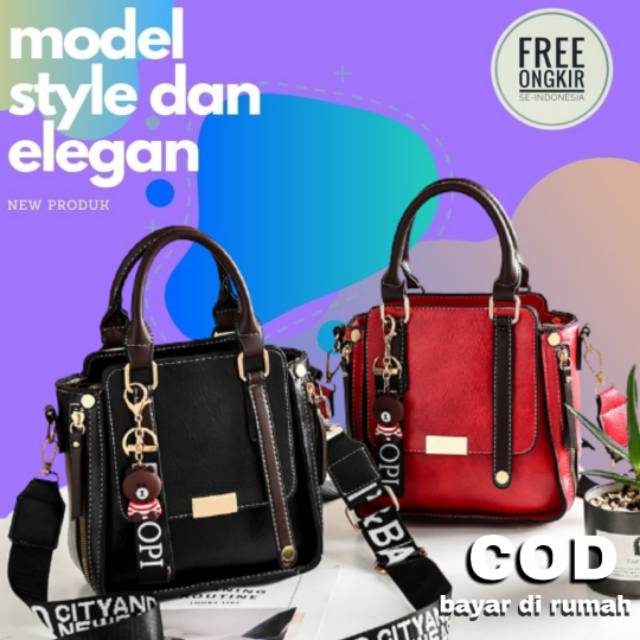 [COD] tas selempang wanita import I tas wanita terbaru 2020 I tas cewek impor I import batam ransel