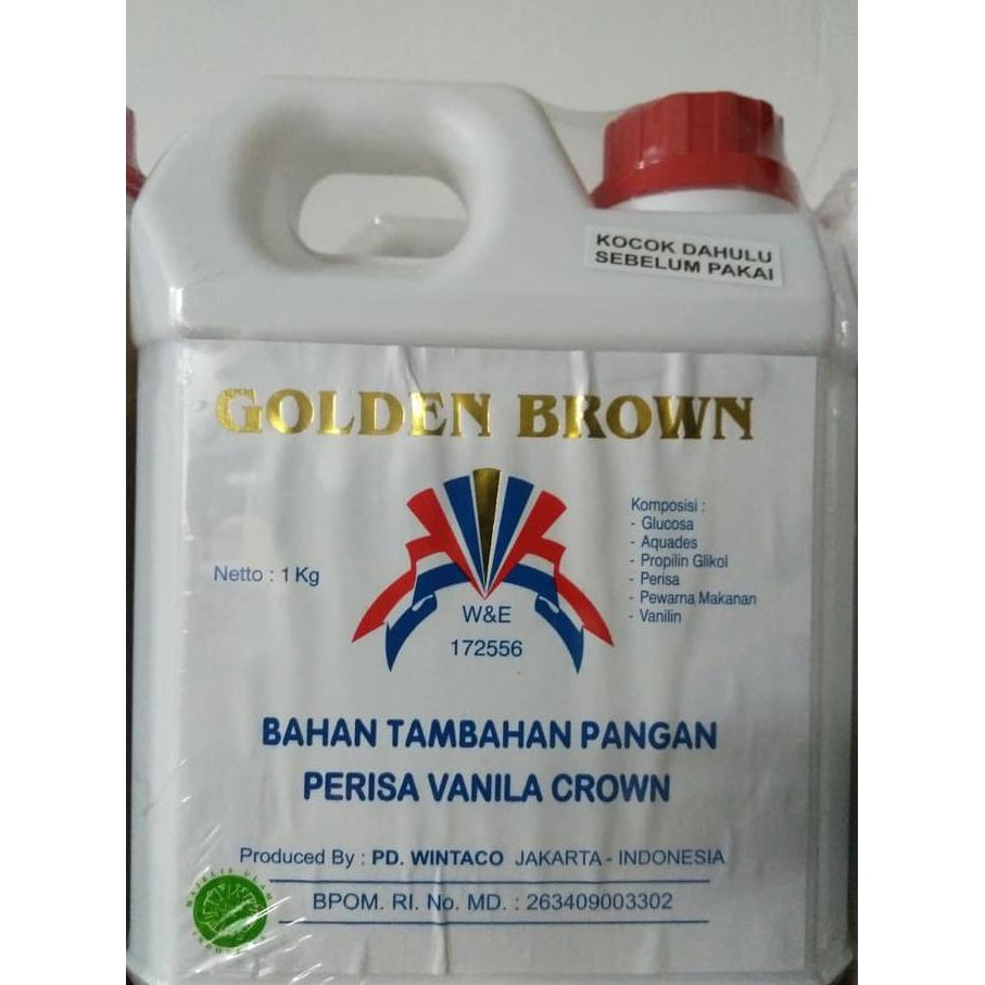 

31.87-Kue- Golden Brown - Vanilla Crown 1Kg -Terlengkap-Termurah-Dijamin.