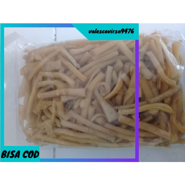 

⭐BISA COD⭐ Kerupuk RAMBAK MENTAH 500 gram KULIT SAPI ASLI BENTUK MIE