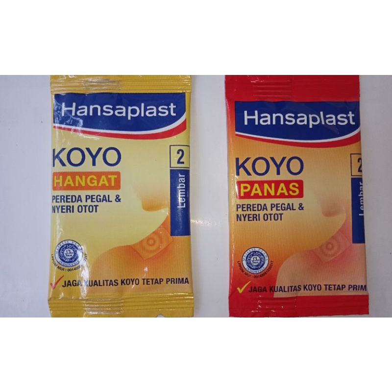 Hansaplast Koyo Panas &amp; Hangat Isi 2 lembar