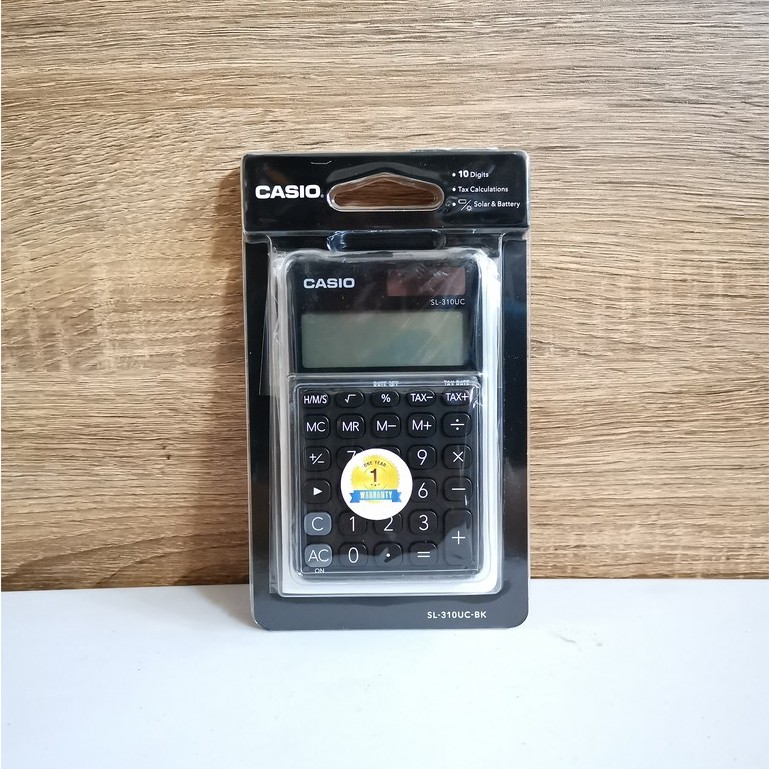 

Casio Kalkulator 10 Digit (SL-310UC)