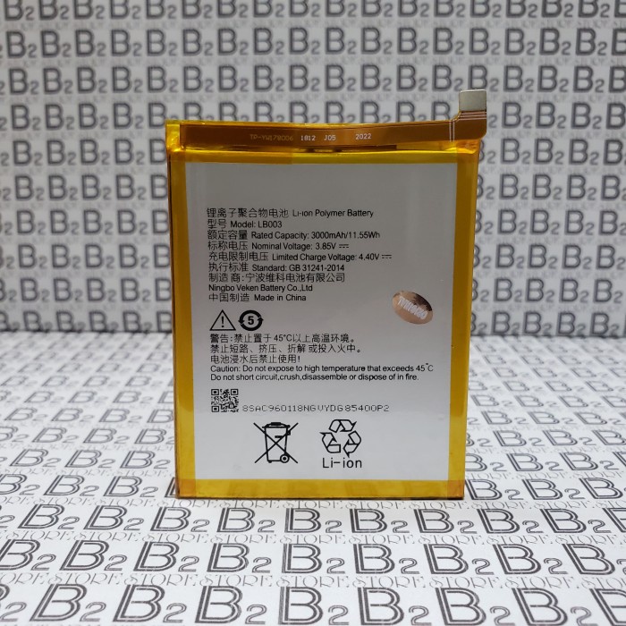 ORIGINAL 100% BATRE BATERAI BATTERY FOR LENOVO K5 | K350 K350T LB003