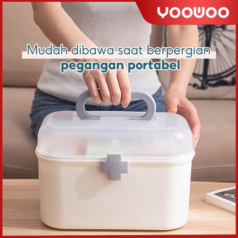 Kotak Obat / Penyimpanan Serbaguna / Medicine box / Storage Box Serbaguna