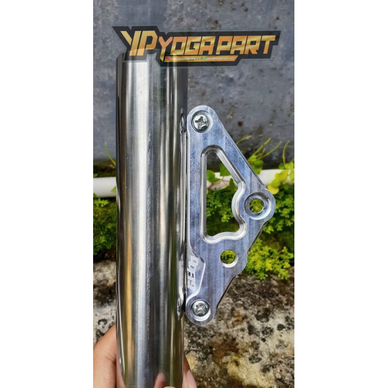 pangkon kupingan lampu depan full cnc ddf set pipa stainlies pnp shock vixon ninja as 33