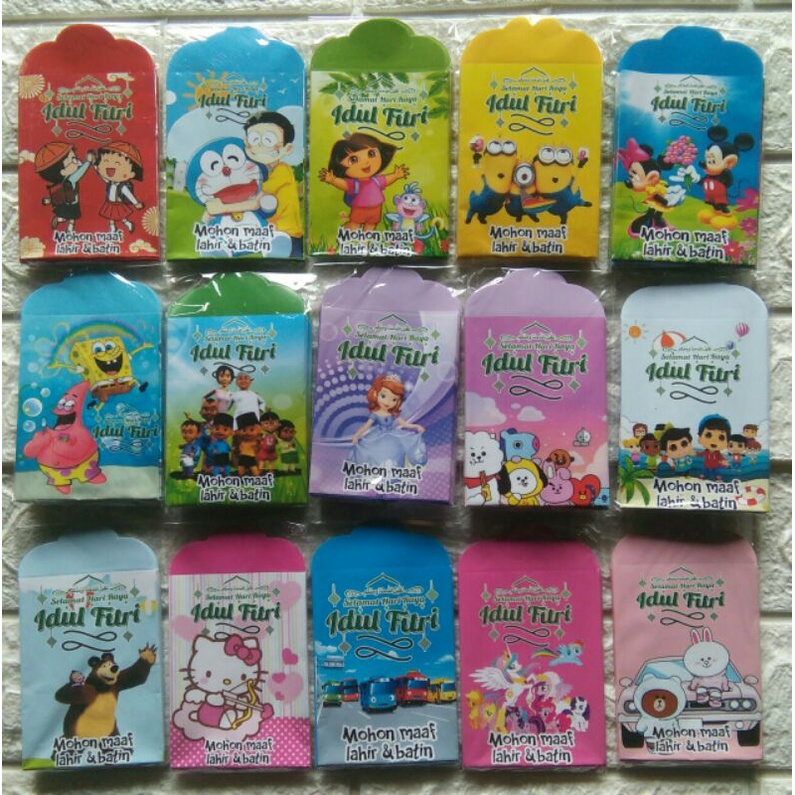 

Amplop Lebaran Sudah Di Lem 1 Pack Isi 8pcs