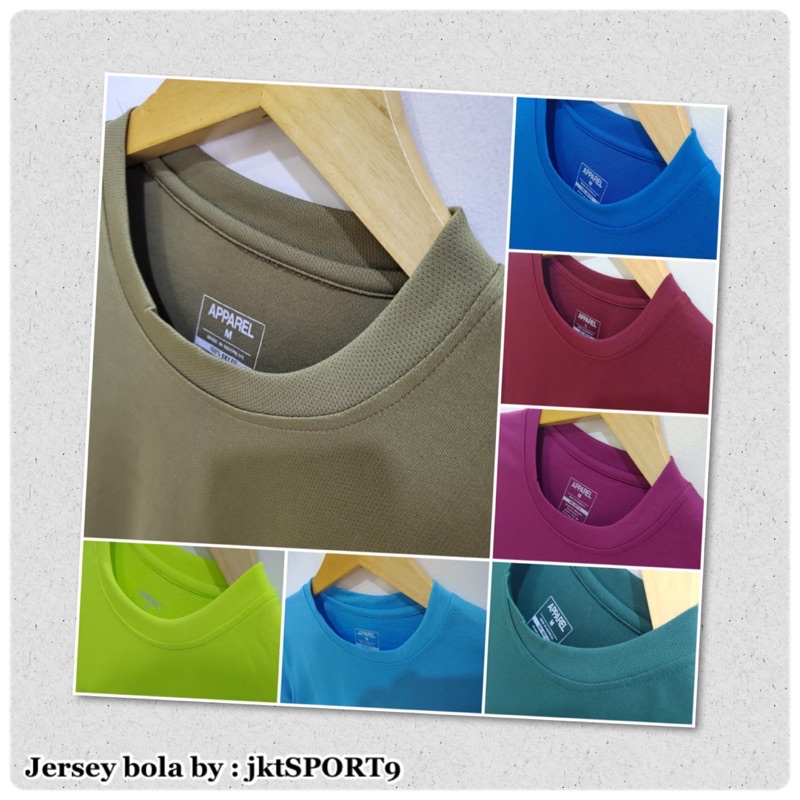 jersey | atasan futsal NON APPAREL KERAH ONEC POLOS NEW M L XL BAHAN DRY FIT | baju bola dewasa | re