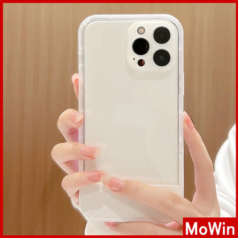 iPhone Case Silicone Soft Cover Folding Stand Clear Candy Color Airbag Shockproof Camera Cover Protection Compatible For iPhone 11 iPhone 13 Pro Max iPhone 12 Pro Max iPhone 7 Plus