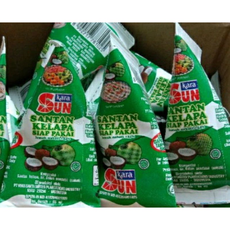 

Sun Kara Santan Kelapa Siap Pakai 65ml