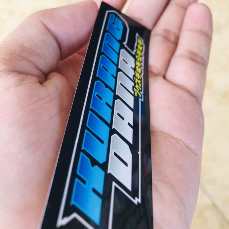 Stiker Kurang Dana Stiker Bengkel Balap Racing Herex Vynil Anti Air Bijian