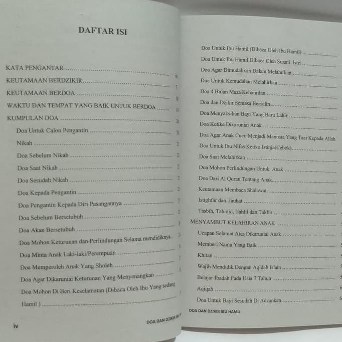 Buku Doa Dan Zikir Ibu Hamil