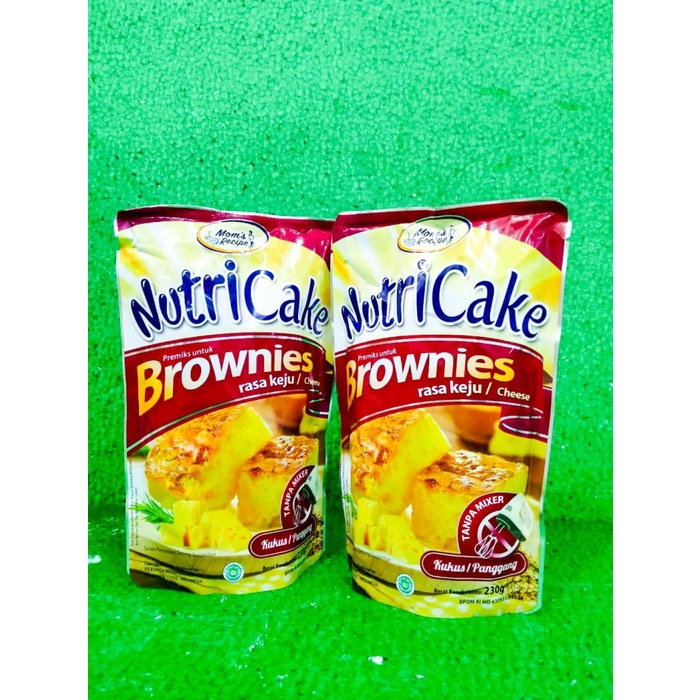 

nutricake brownies rasa keju 230gr tokomaju1625