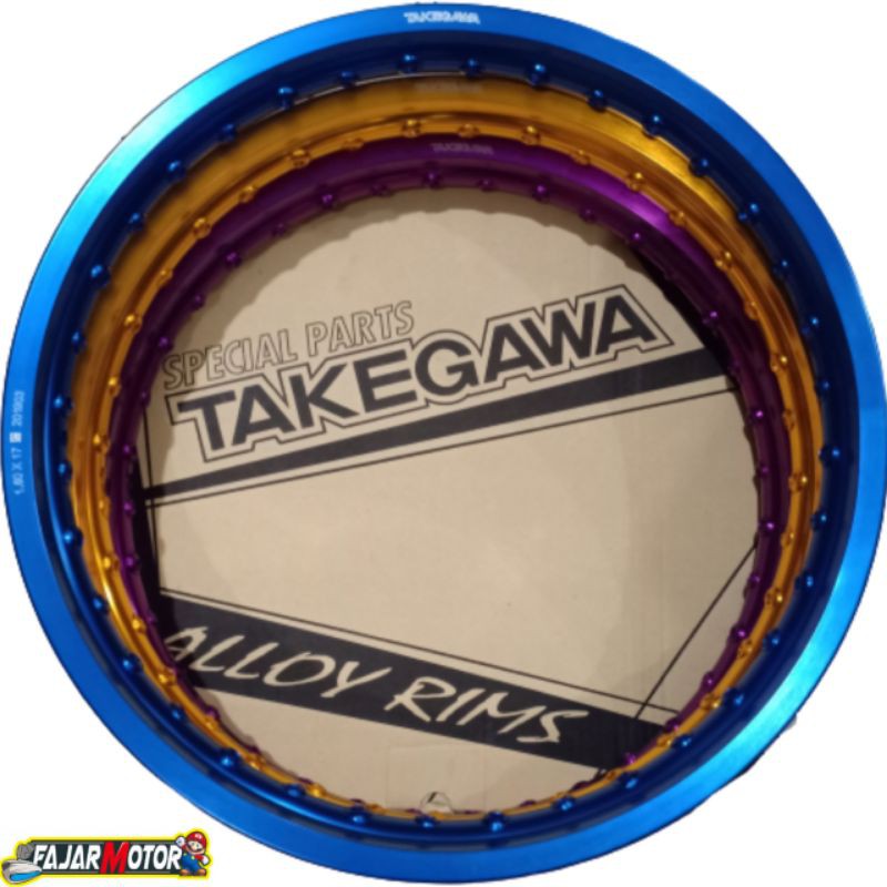 1SET VELG TAKEGAWA 140 + 160 RING 17 14