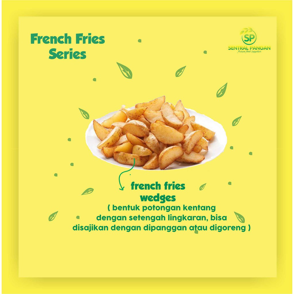 

FRENCH FRIES spicy wedges 2,7kg