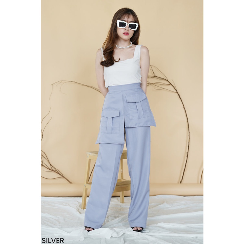 Bess Palazo Pocket Pants