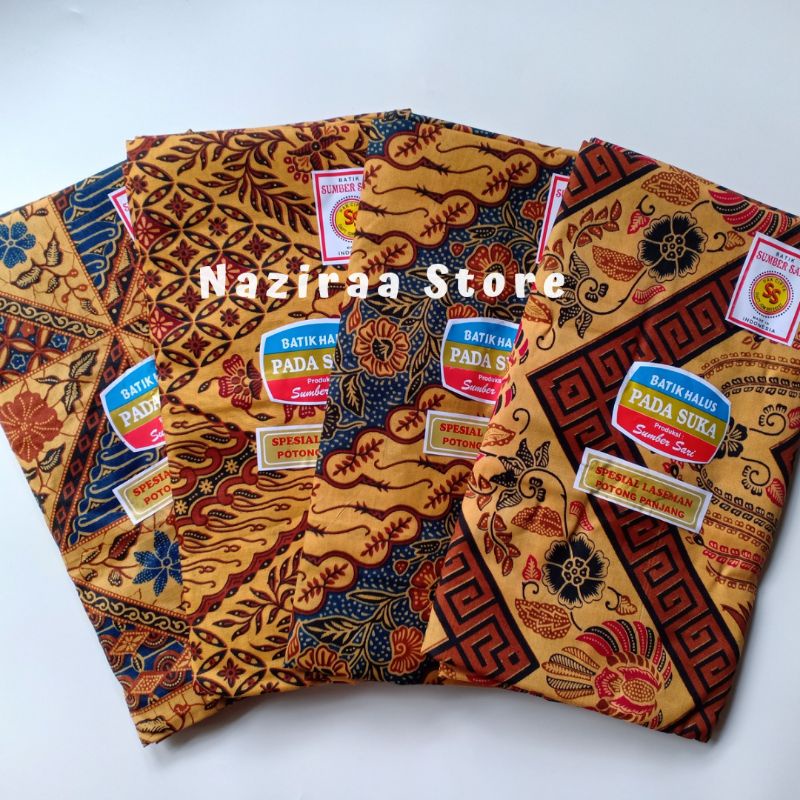 5 Pcs Kain Panjang Batik Padasuka/ Samping Kebat Jarik Melahirkan