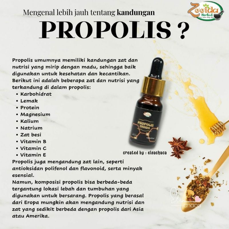 Propolis Zeeida Herbal 10ml