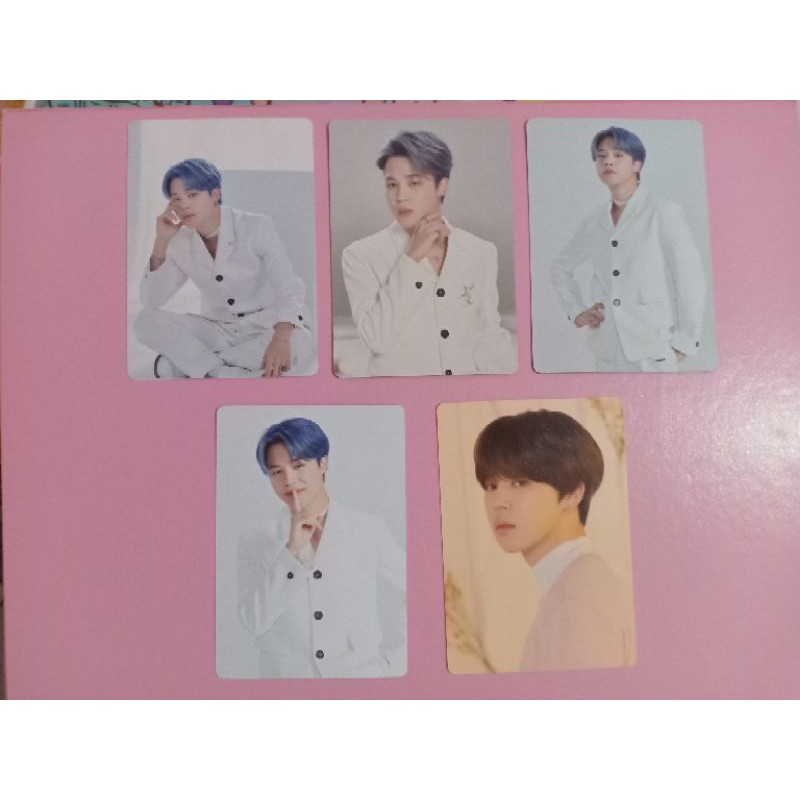 JIMIN MINI PHOTOCARD MPC BBC MOTS TOUR LYS LOVE YOURSELF TOUR