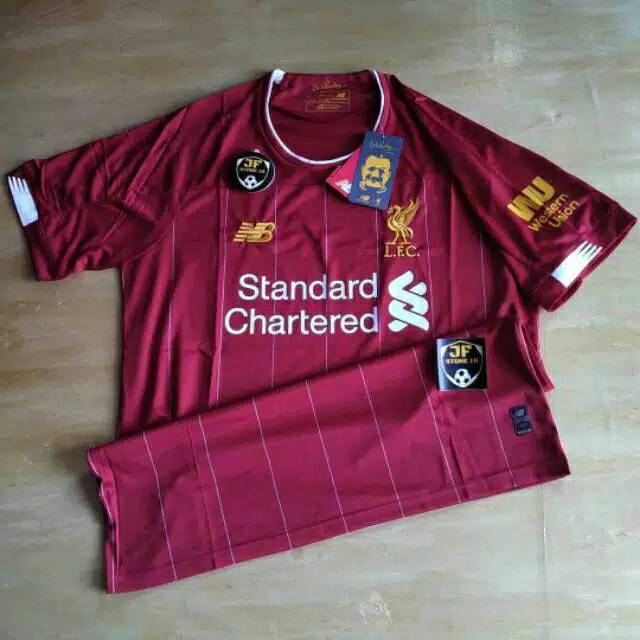 Baju Bola Liverpool Home L Fc Home Grade Original 2019-2020