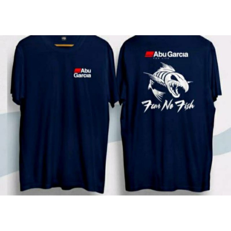 KAOS MANCING FEAR NO FISH KATUN COMBED 30S