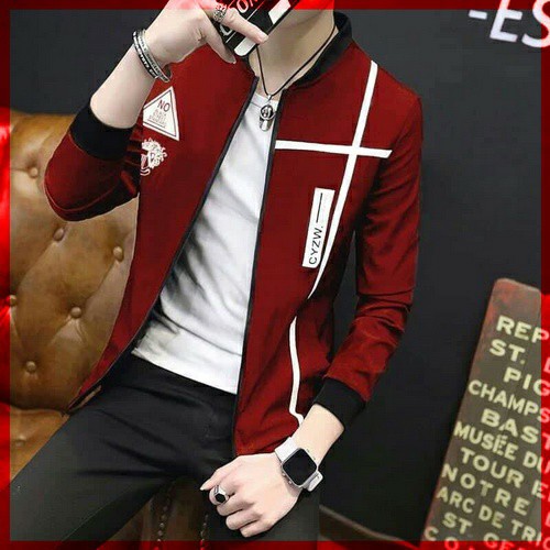 paling murah jaket fashion cowo jacket fashion pria murah man update maroon