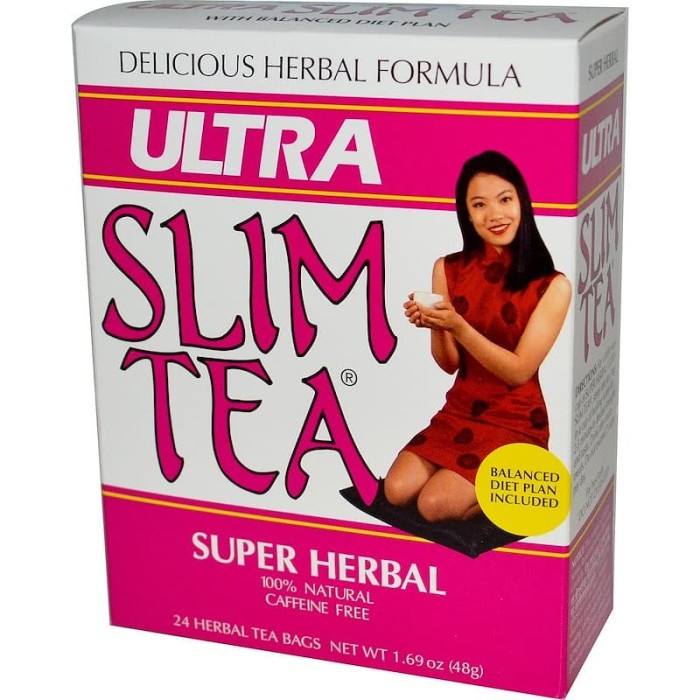 

ORIGINAL MURAH Hobe Ultra Slim Tea Super Herbal - 24 Tea Bags