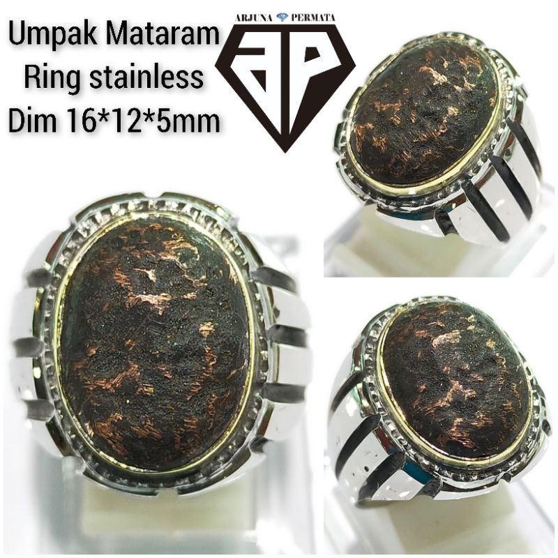 cincin batu umpak Mataram kuno