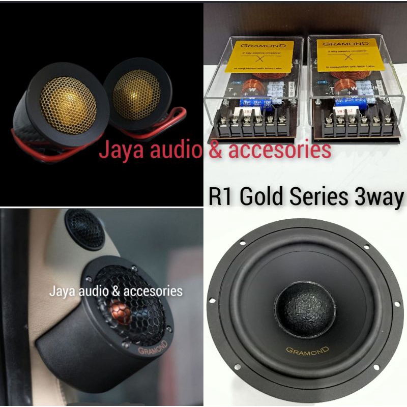 Speaker Gramond 3way R1 Gold Series Crossover 2way