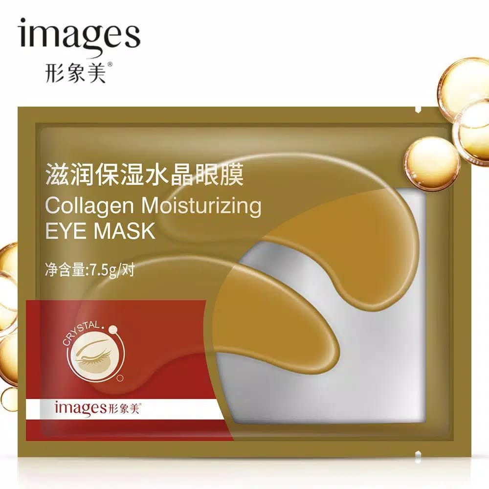 Masker Mata Images Collagen Crystal Eye Mask Mung Bean Golden Osmanthus Tender