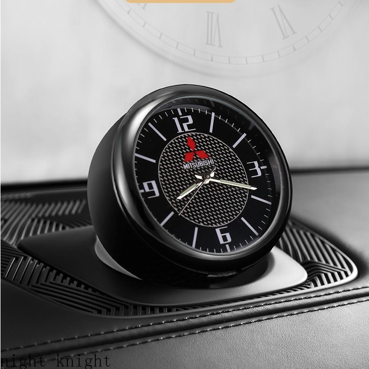 Jam Tangan Quartz Analog Mini Untuk Interior Mobil Mitsubishi Triton Outlander Asx Lancer Evo Pajero Grandis Galant Xpander