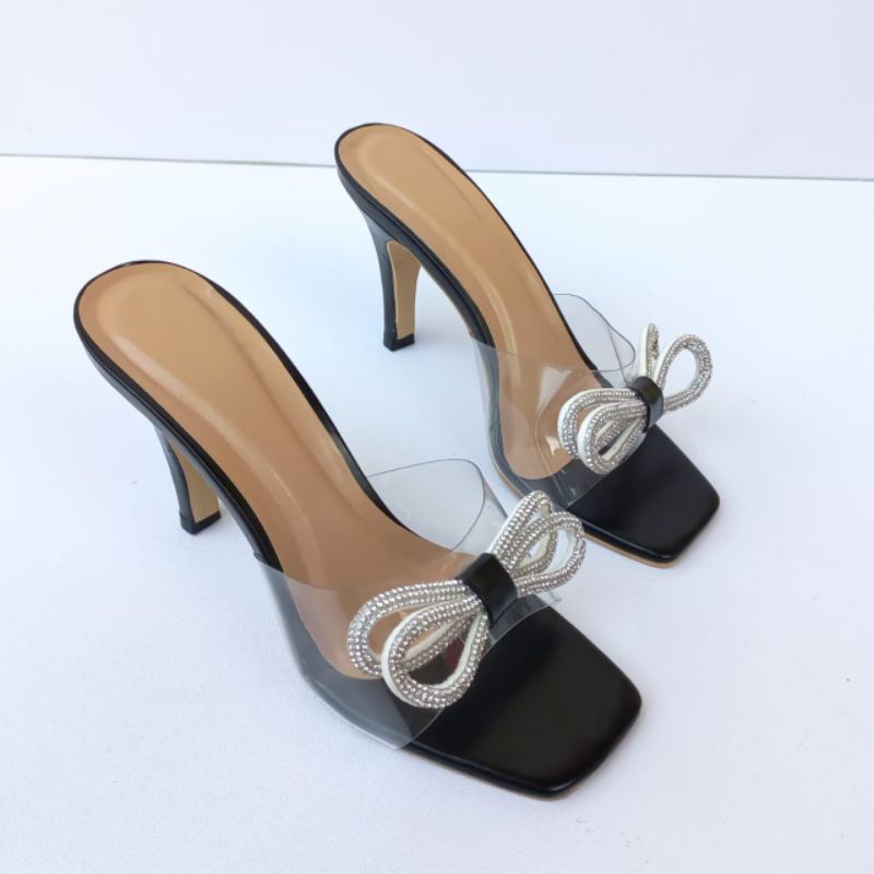 Sandal Wanita Sandal heels slop mika pita jeli SH 15