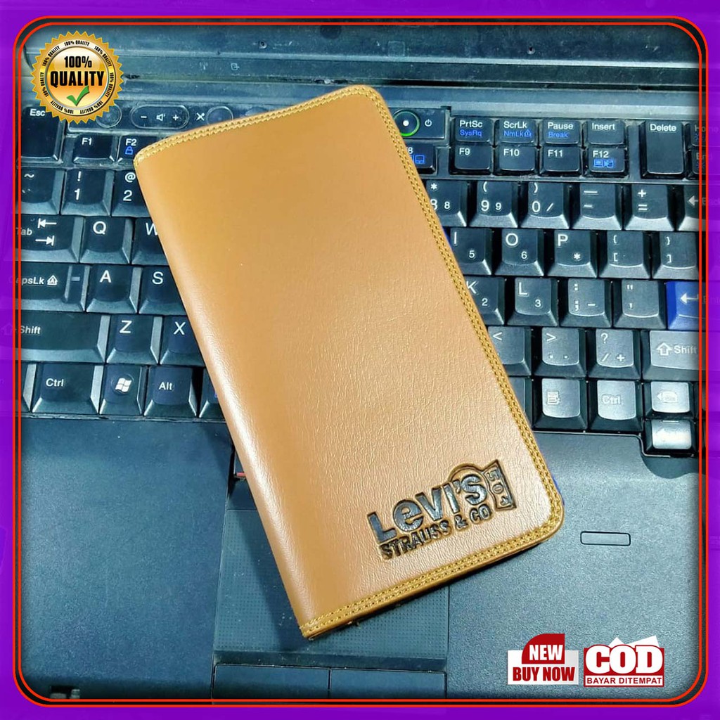 virall !! Dompet cowok levis panjang premium kasual quality terbaru