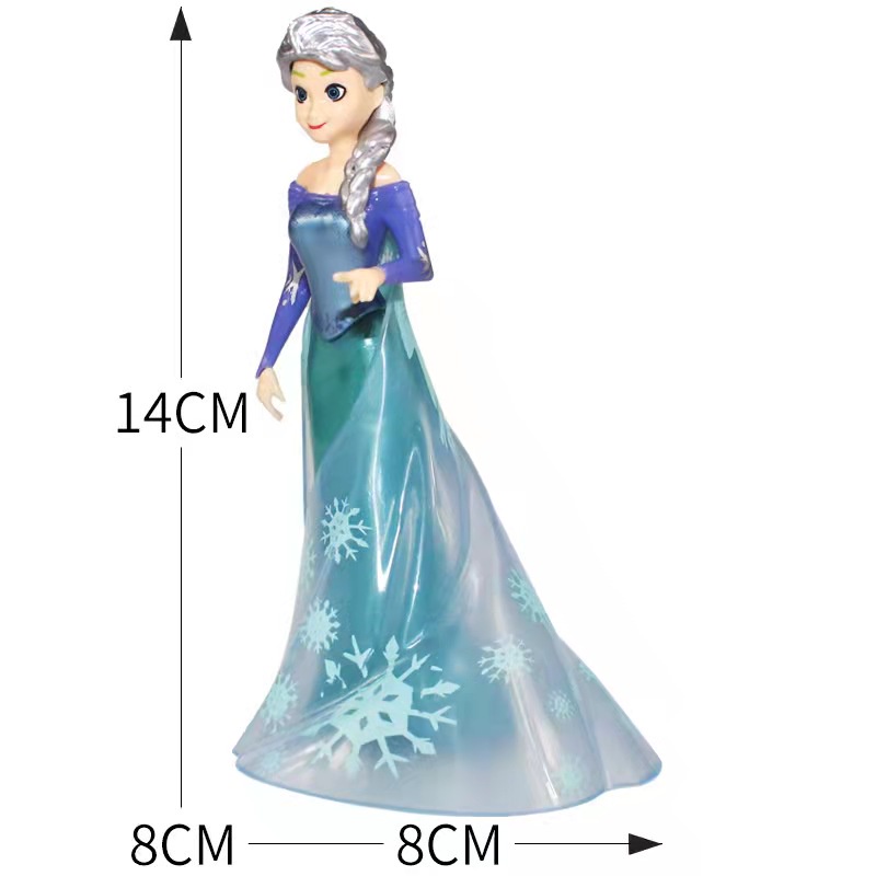 Cake Topper Figure Hiasan Kue Tart Karakter Type Elsa Frozen Dewasa