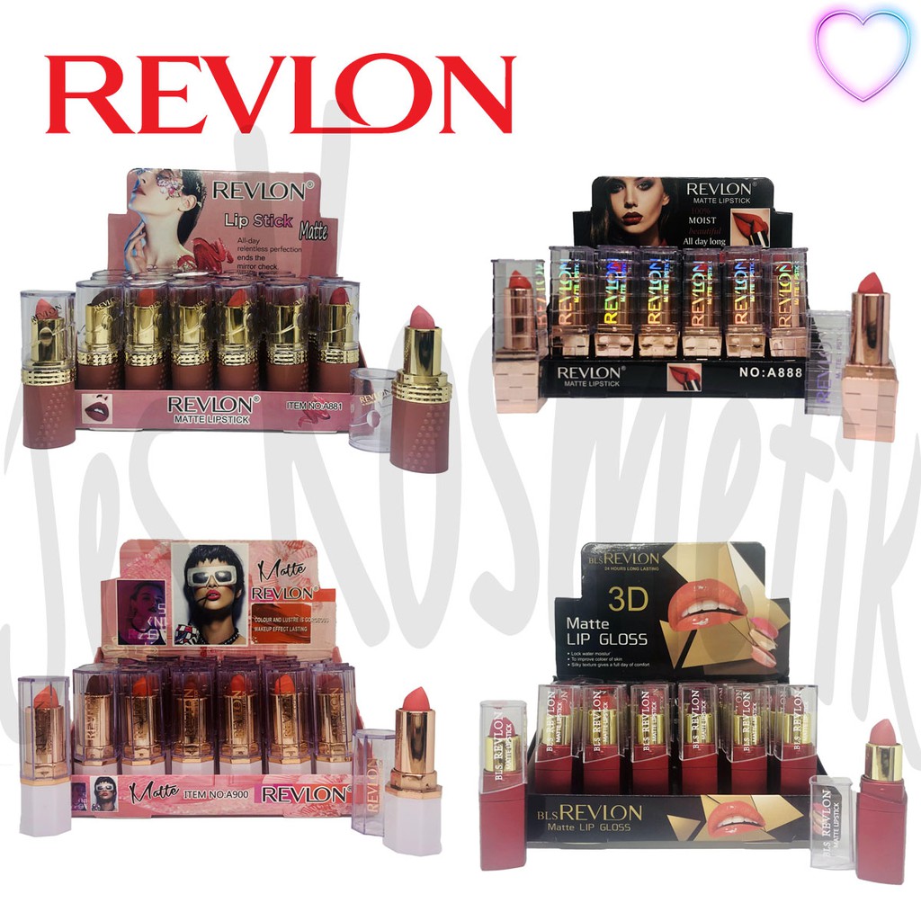 Revlon Lipstik Matte / Grosir Kosmetik / LusinanKosmetik Bibir