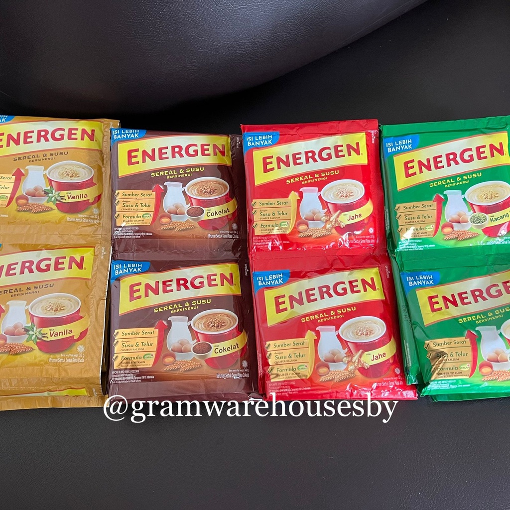 

Energen all varian 1 renceng isi 10 pcs