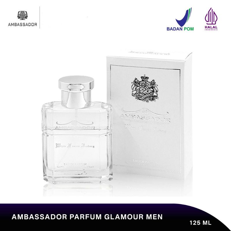 Ambasador Parfum Pria | Black and White 125 ml