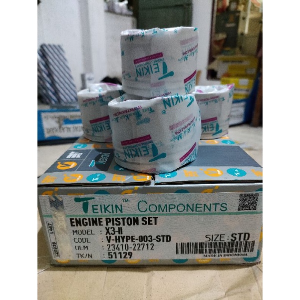 Piston set Hyundai GETZ 1.300cc oz Standart