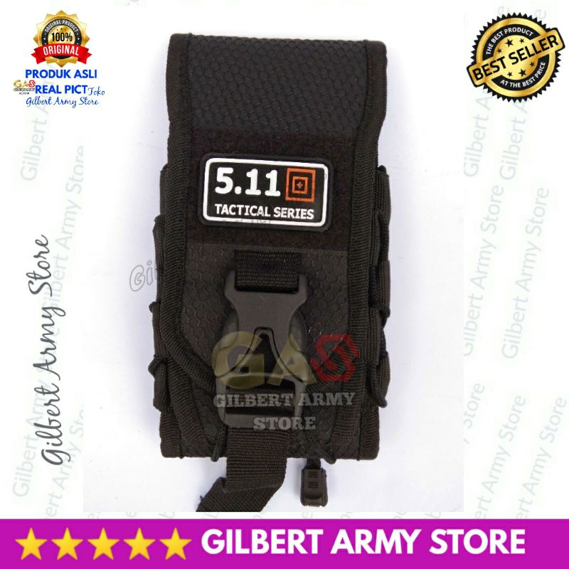 sarung hp android Motif Army Tactical Hitam loreng acupat hijau tan gurun GILBERT ARMY STORE Murah